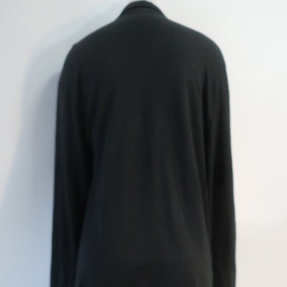 Mens Malo Black Button Down Linen Stretch Blend Shirt 58 US/XL - Picture 7 of 12